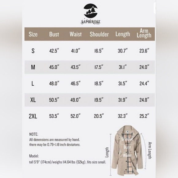 Waterproof Women's Beige Hooded Jacket - Raincoat Outdoor Windbreaker - Picture 11 of 13